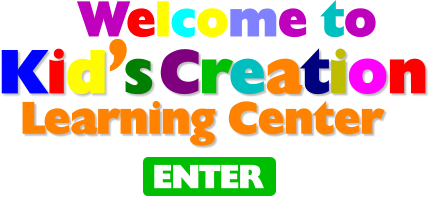 Creation Welcome to Learning Center  Kid s , ENTER
